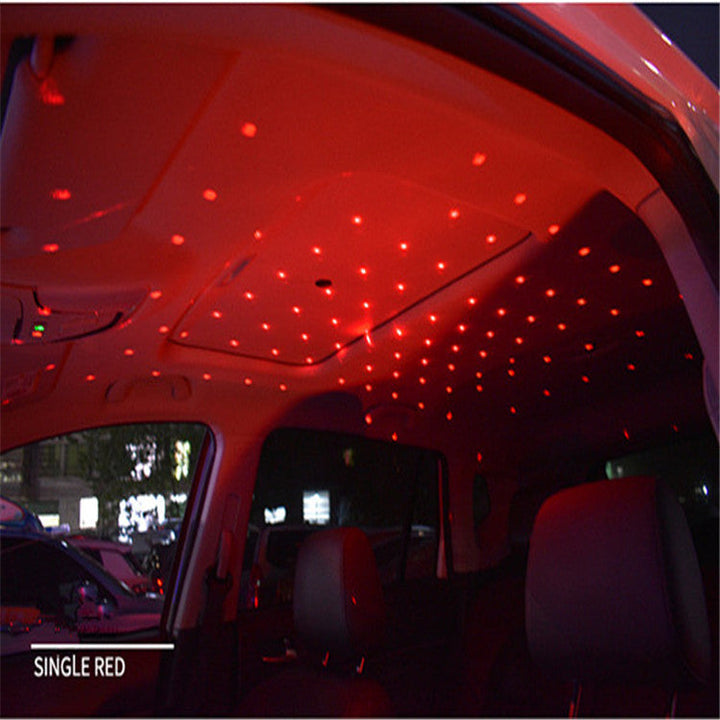 Car Roof and Bedroom Projection Light Usb Portable Star Night