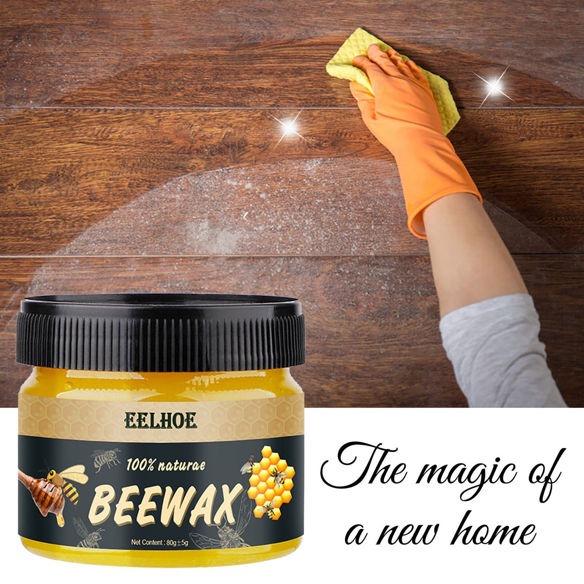 BEESWAX POLISH FOR WOOD FURNITURE